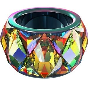 Swarovski Curiosa Cocktail Ring Size 55